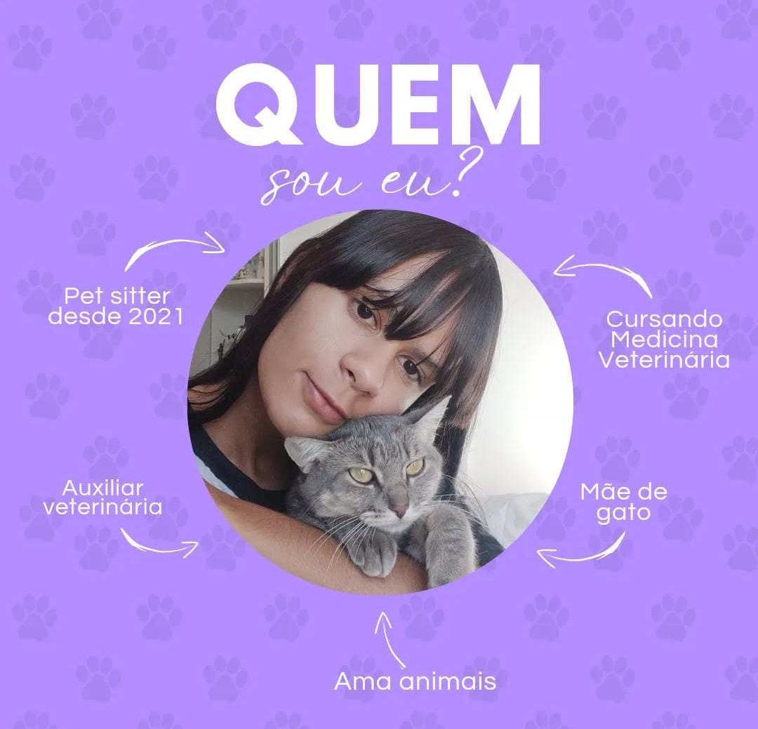Gaia Pet Sitter - Profissional de cuidados com animais em Feira de Santana